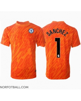 Billige Fotballdrakt Chelsea Robert Sanchez #1 Keeper Replika Hjemmedrakt 2024-25 Kortermet